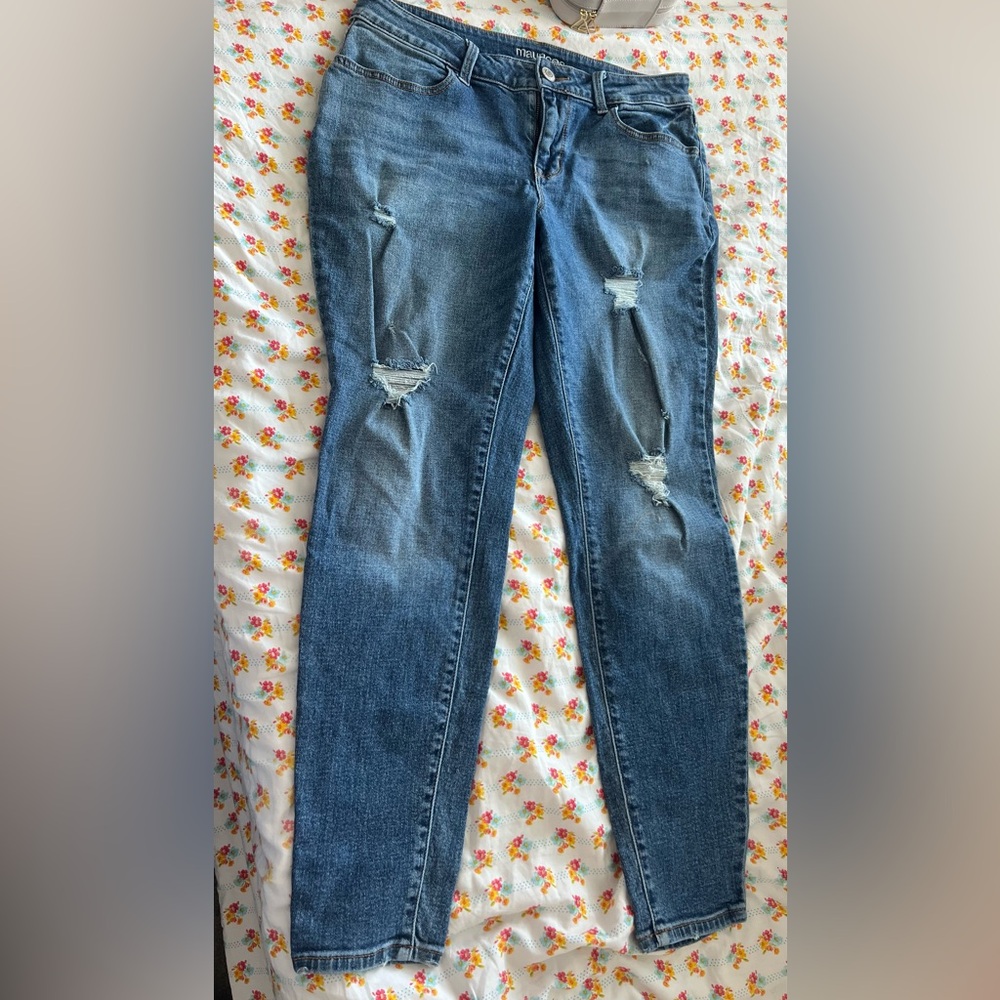 Denim blue jean